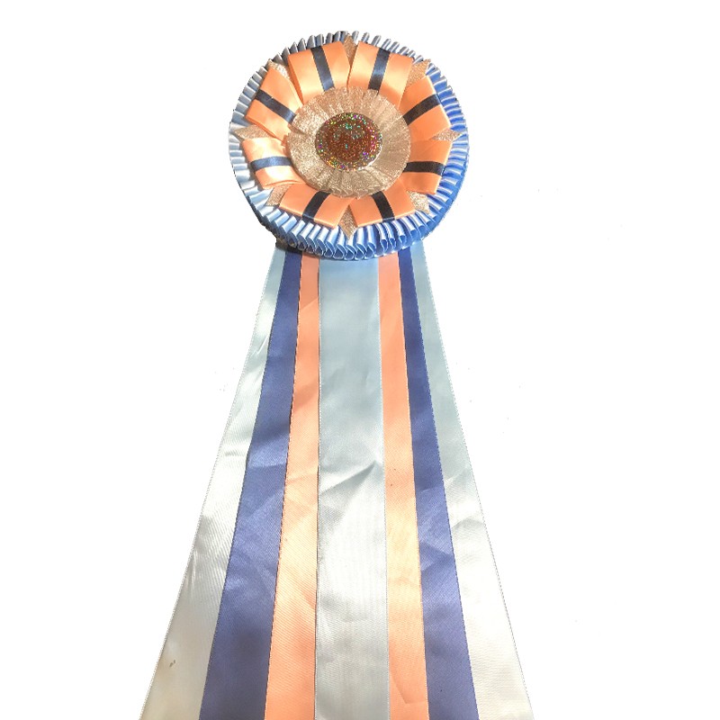 A tournament flower. Blossoms for pet cat and dog events can be customized