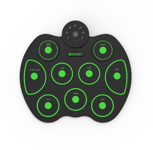 iword G4002 9 Pads Portable Electronic Drum Without Built-in Speaker