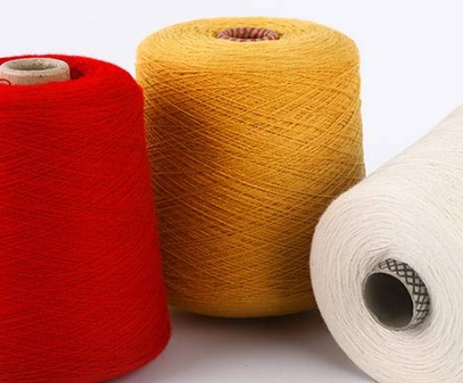 30% Cashmere 70%wool 2/26Nm 