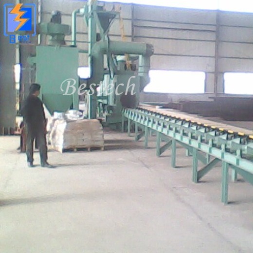 Steel Pipe External Wall Shot Blast Cleaning Machine