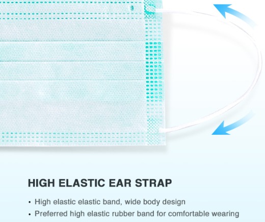 Disposable 3ply Face Mask