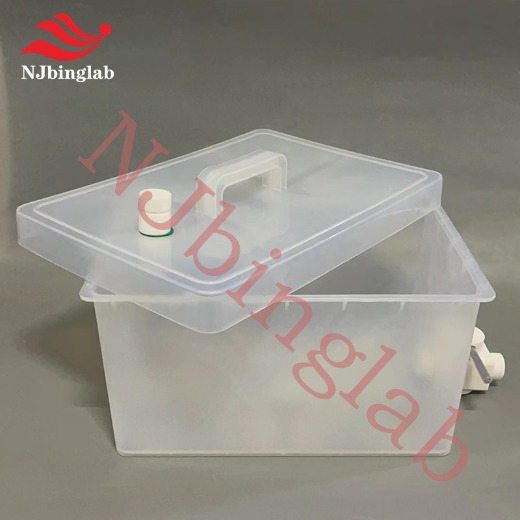 NJbinglab PFA square reaction container， Chemicals resilience against nearly all chemicals