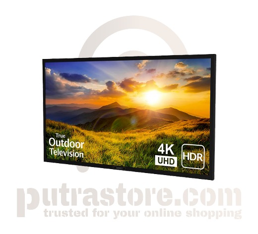 SunBriteTV 55" Black Signature 2 Series 4K Ultra HDR Partial Sun Outdoor HDTV
