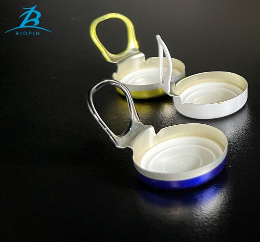 Low Lid Glass Bottles Aluminum Pull Ring Caps Aluminium Ring Pull Cap 26mm for Beer Milk Juice Bottl