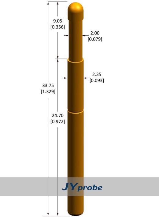 156mil Test Probe and Contact Receptacle