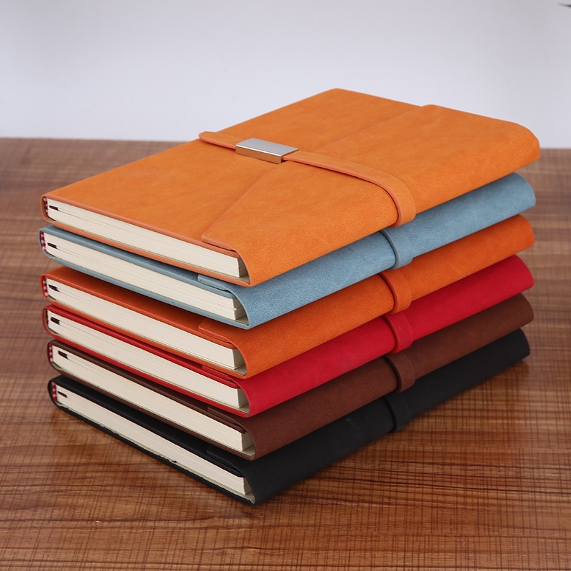 Hande Book Conference Paperback A5 Notebook with buckle, Business Three Folds, Notebook with core, Office Logo, Customized Book, Direct sales from manufacturers