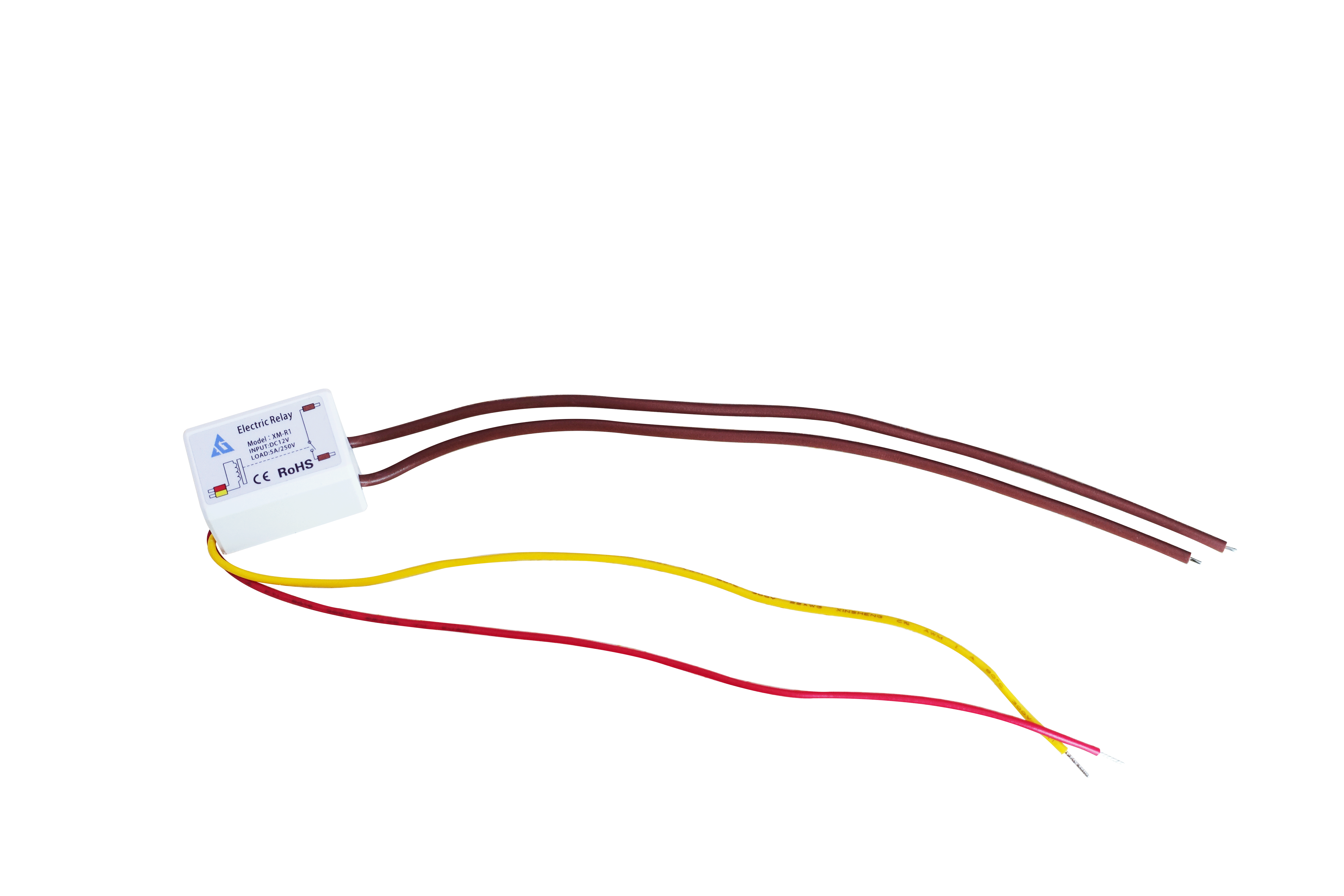 Lamp mirror relay 220V low-voltage anti-mist film socket with wire 5A manufacturer wholesale power lamp mirror relay