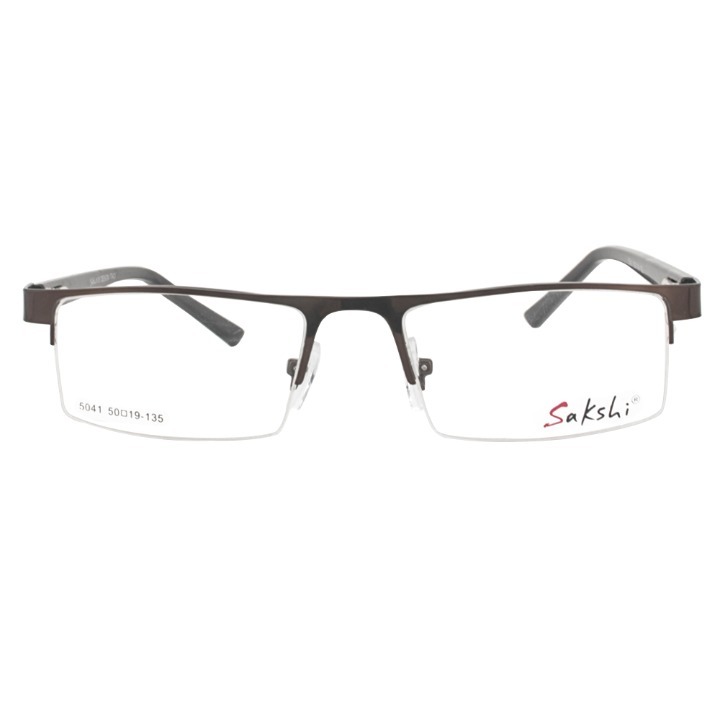 Metal Frame Unisex Model with Rectangle Shape - 5041B