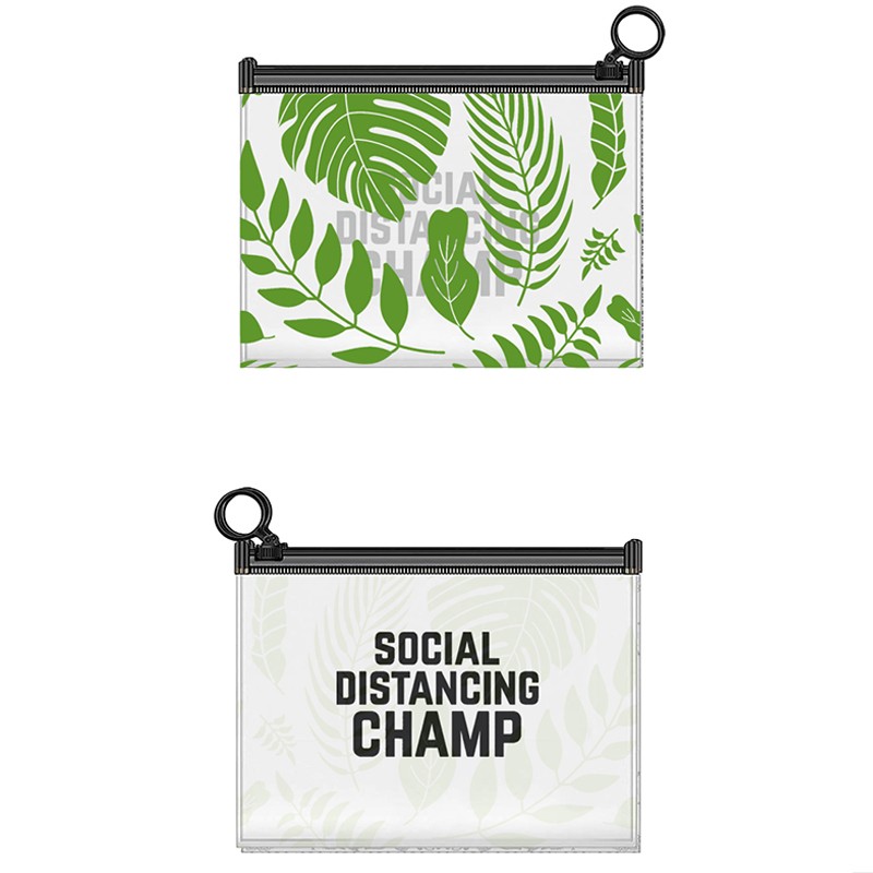 Personal Protective suit (face mask, contact-free door opener, hand sanitizer bottle sorting, disinfectant spray pen, PVC storage bag)