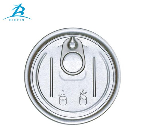 Customization aluminum EOE Full Open Aperture Lid Easy Open End Lid Open End Lid for Dry Food