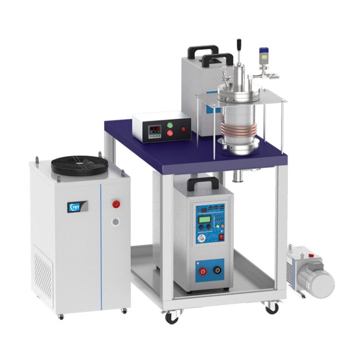 15KW Induction Heating System with Quartz Tube and Temperature-Controller up to 2000℃