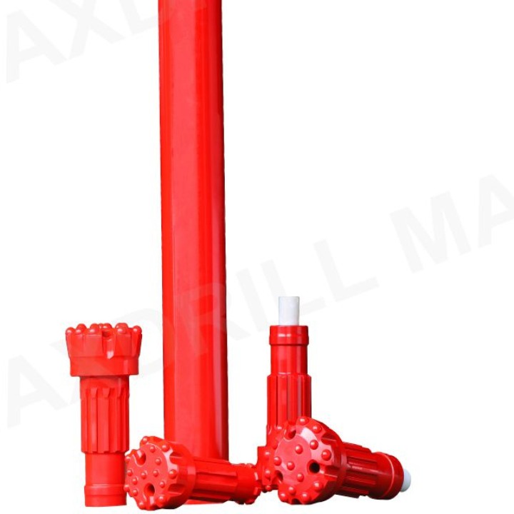 Maxdrill dth hammer 4" bit MD45 hammer concave face 130mm bit 