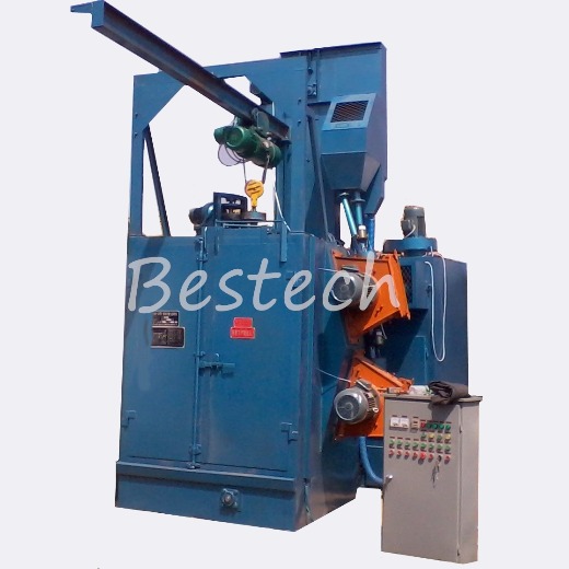 Single Hook Shot Blasting Machine for large valve