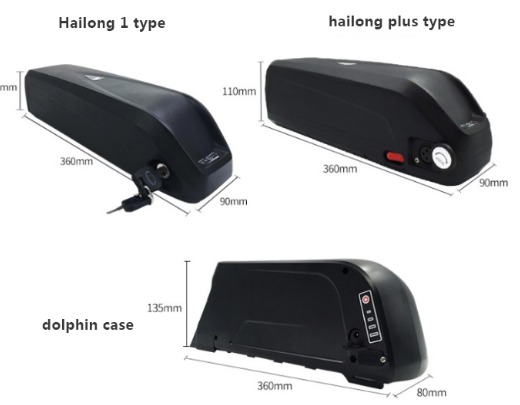 A grade cell li-ion battery pack ebike 36v 13ah hailong 36v 16ah electric bike li ion battery 