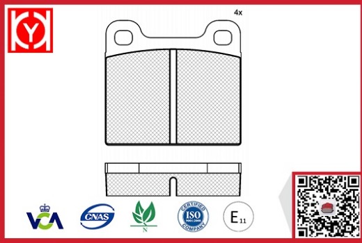 BMW brake pad