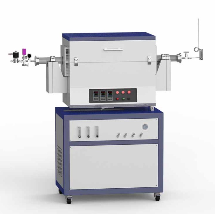 1200℃ low vacuum rotary CVD tube furnace for powder metallurgy