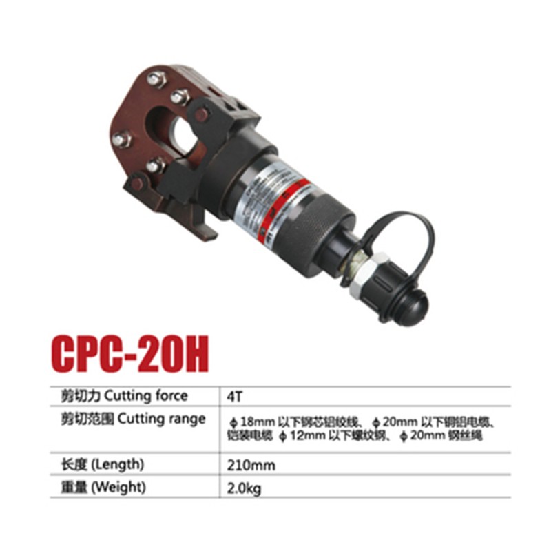 Split hydraulic scissors