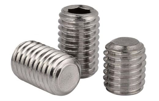 Customize set screws of various types and sizes