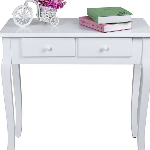 dressing table with mirror