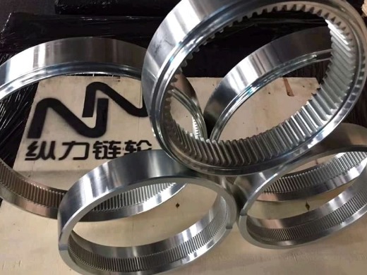 ISO standard customized machine cnc chain hoist industrial ring gears for beverage factory 