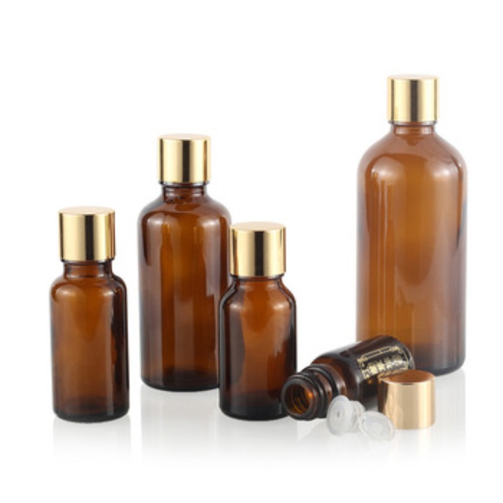 Latest New Design 5Ml 10Ml  Custom Size Essential Oil Glass Bottle With Electrochemical Aluminum Cover