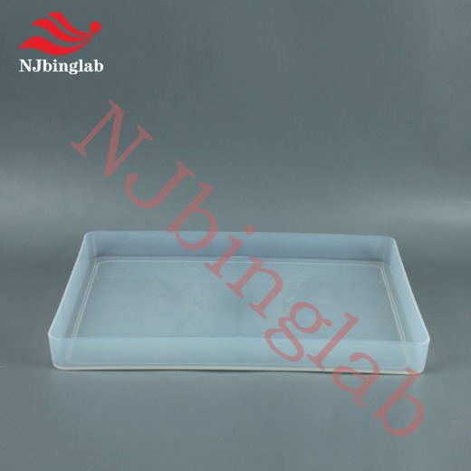 NJbinglab PFA tray for semiconductor wafer cleaning