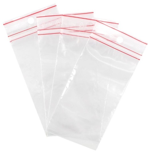 Custom Logo PE Zipper Lock Packaging Bags