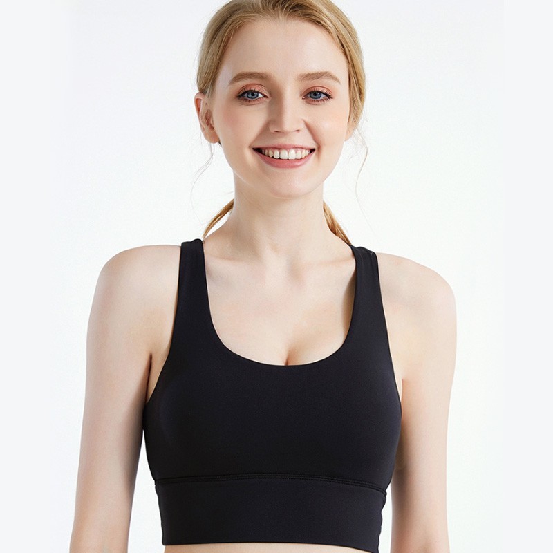 Marvili High Intensity Sports Bra for Women Shock-Resistant Running Fitness Bra for Women Yoga Vest