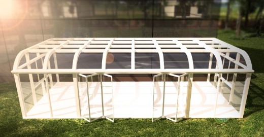 Louver Shading coefficient strip window profile aluminum solarium room house