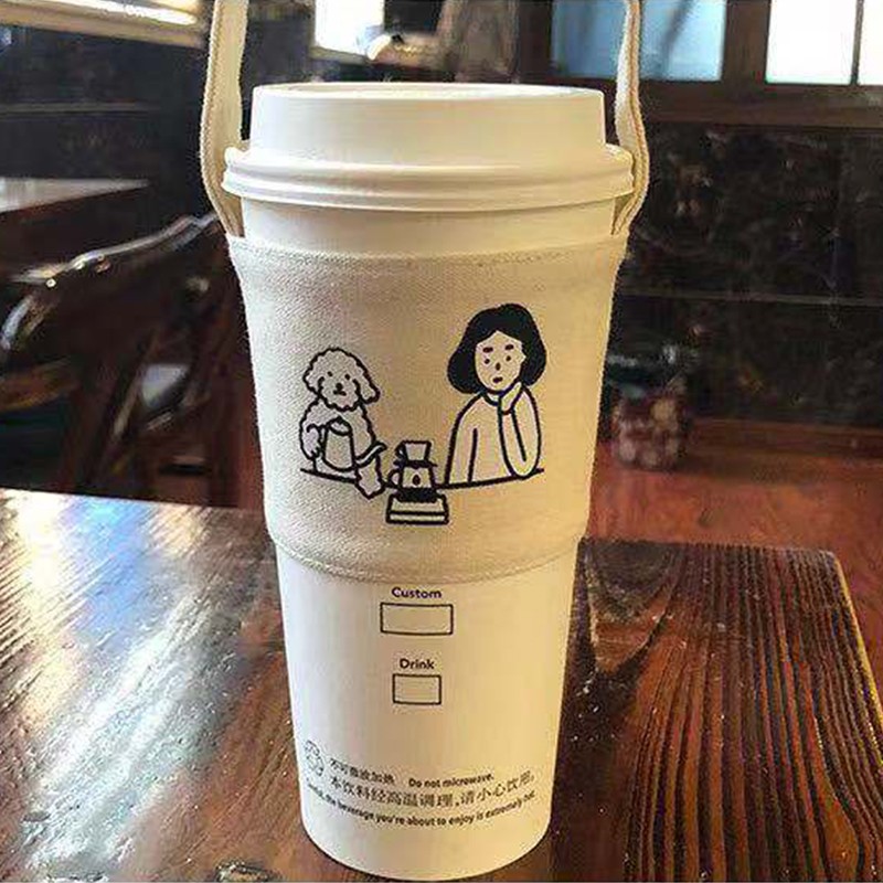 Hand shake cup holder