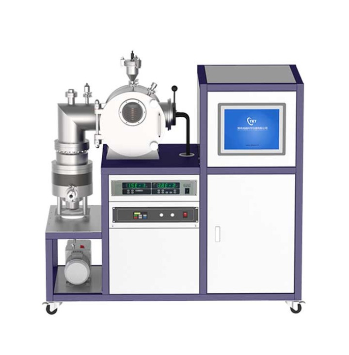 35KW vacuum induction melting furnace with stainless steel water-cooled chamber