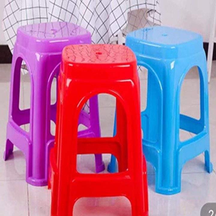 Square stool set stool