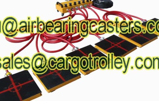 Air bearing movers is easy to operate without no specially training is workable