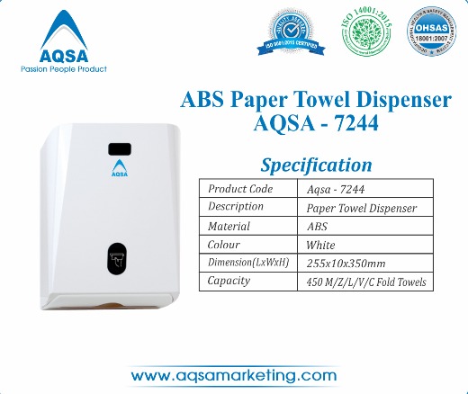 ABS  Paper  Towel  Dispensers (AQSA – 7244 ) 