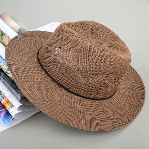 Summer sun hat outdoor sun hat spring outing in British fashion hat is prevented bask in the beach
