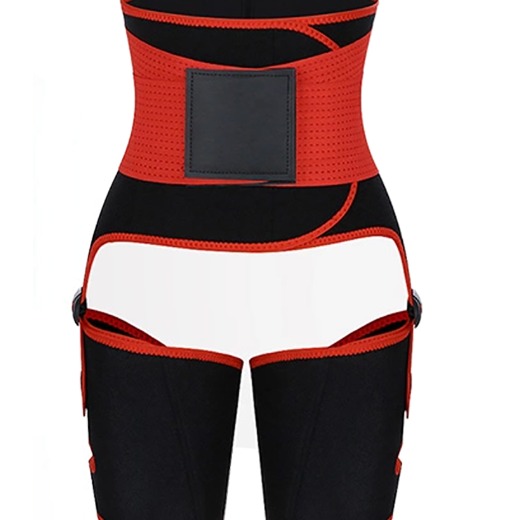 Slim Thigh Trimmer Butt Lifter Leg Shaper Fat Burning Compress Plus Size Waist Trainer Belt