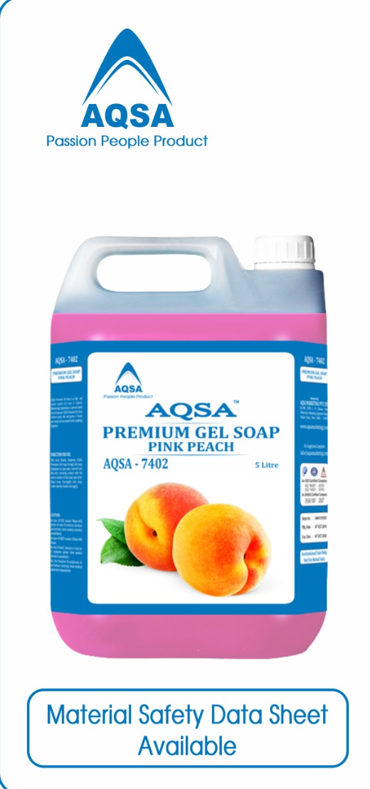 Premium Gel Soap Pink Peach (AQSA-7402)