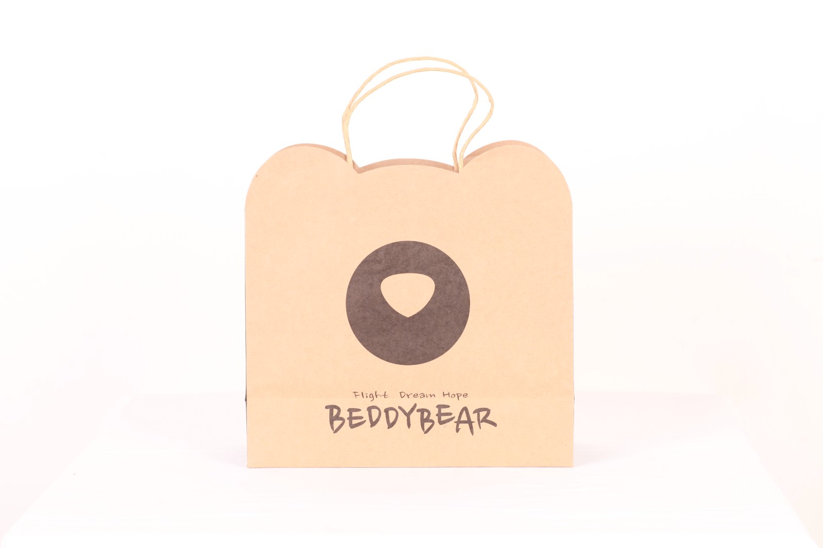 Custom kraft tote bag