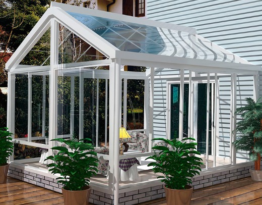 Folded Low price blade sunshade sunrooms price 