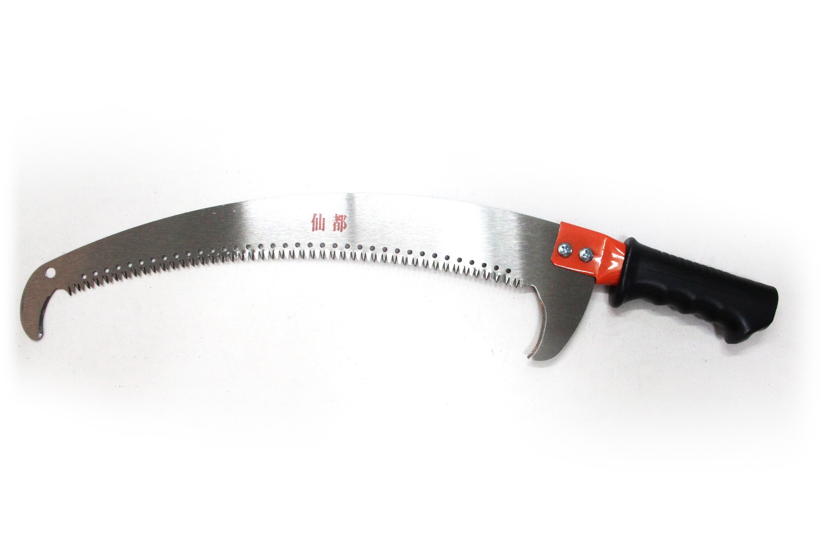 Double hook saw (perforated) three side finishing grinding teeth