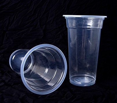 Ball cover thickened disposable plastic milk tea cup paper cup transparent arch cover leak-proof cup cover