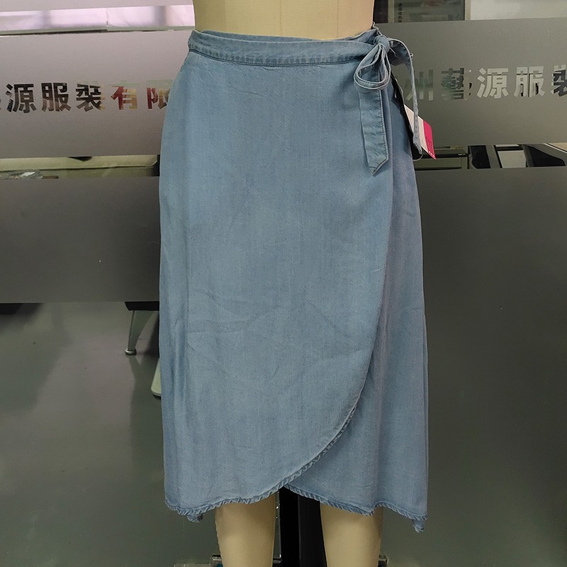 Denim wrap dress HZyiyuan0910