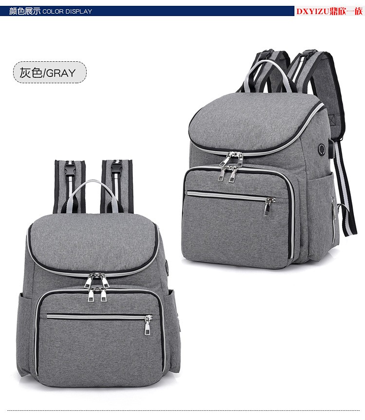 New fashion mother and child bag multifunctional bag Mother bag backpack two sets