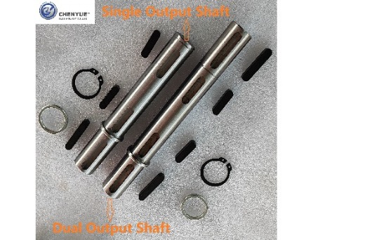 CHENYUE DUAL OUTPUT SHAFT MATCHING FOR WORM GEAR REDUCER NMRV040/ RW040 /VF040