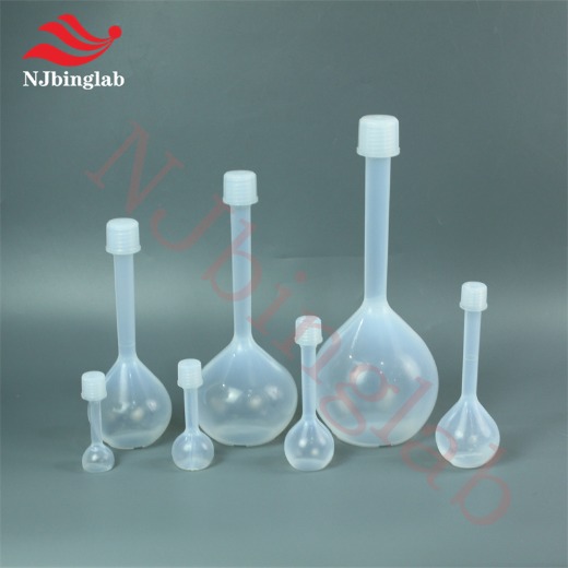 NJbinglab PFA volumetric flask 100ml, low blank value, for ICP-MS