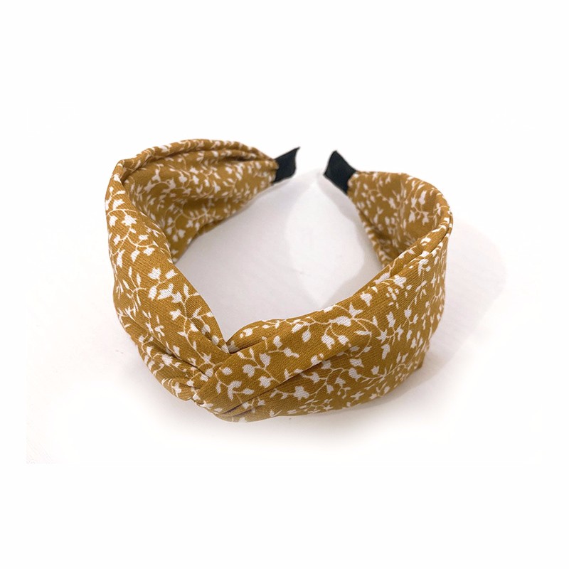 Ladies accessories small floral cross headband