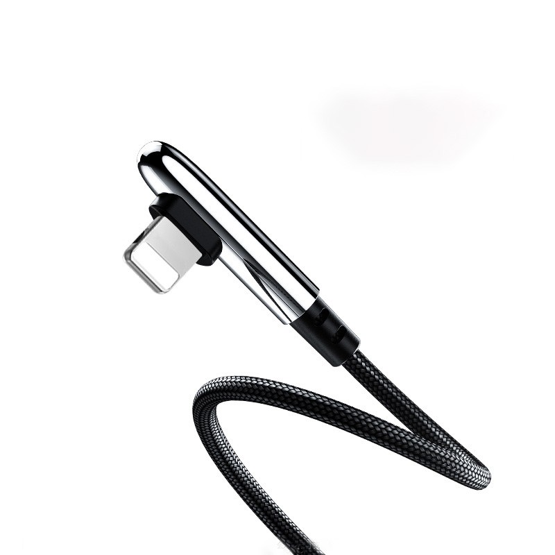 Pinsheng Apple data cable iPhone ios charging cable elbow L head quick charging flash 2 meters longer L head