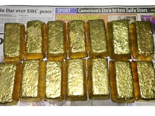 We offer gold bars  and nugget