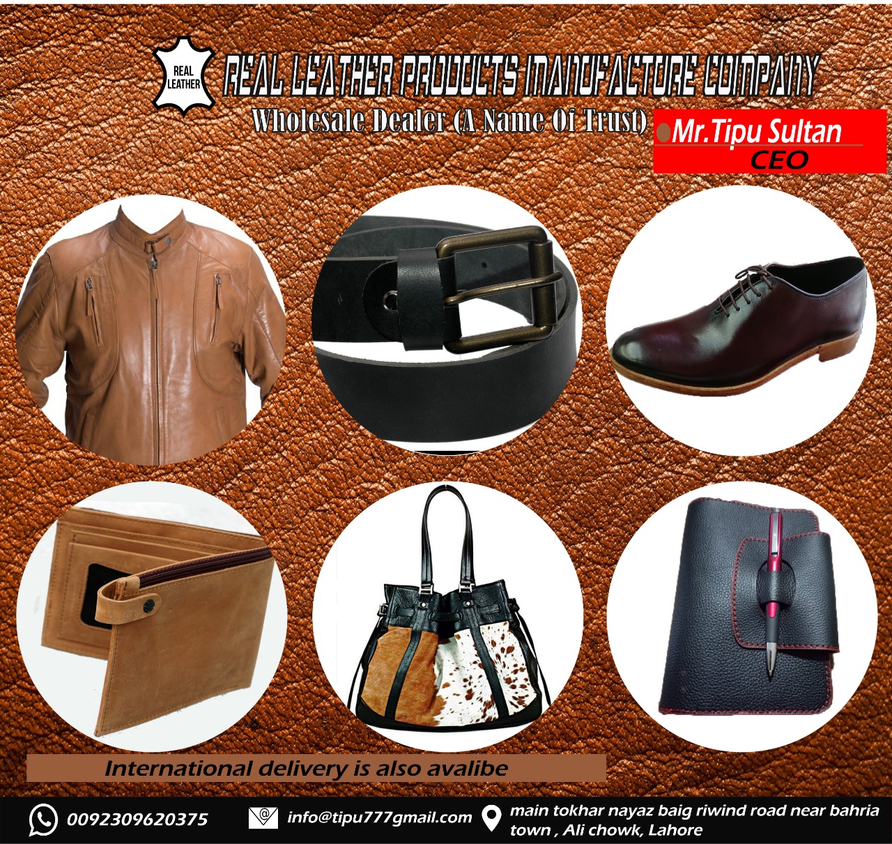 Akbar $sonst leather product Manufacturers 